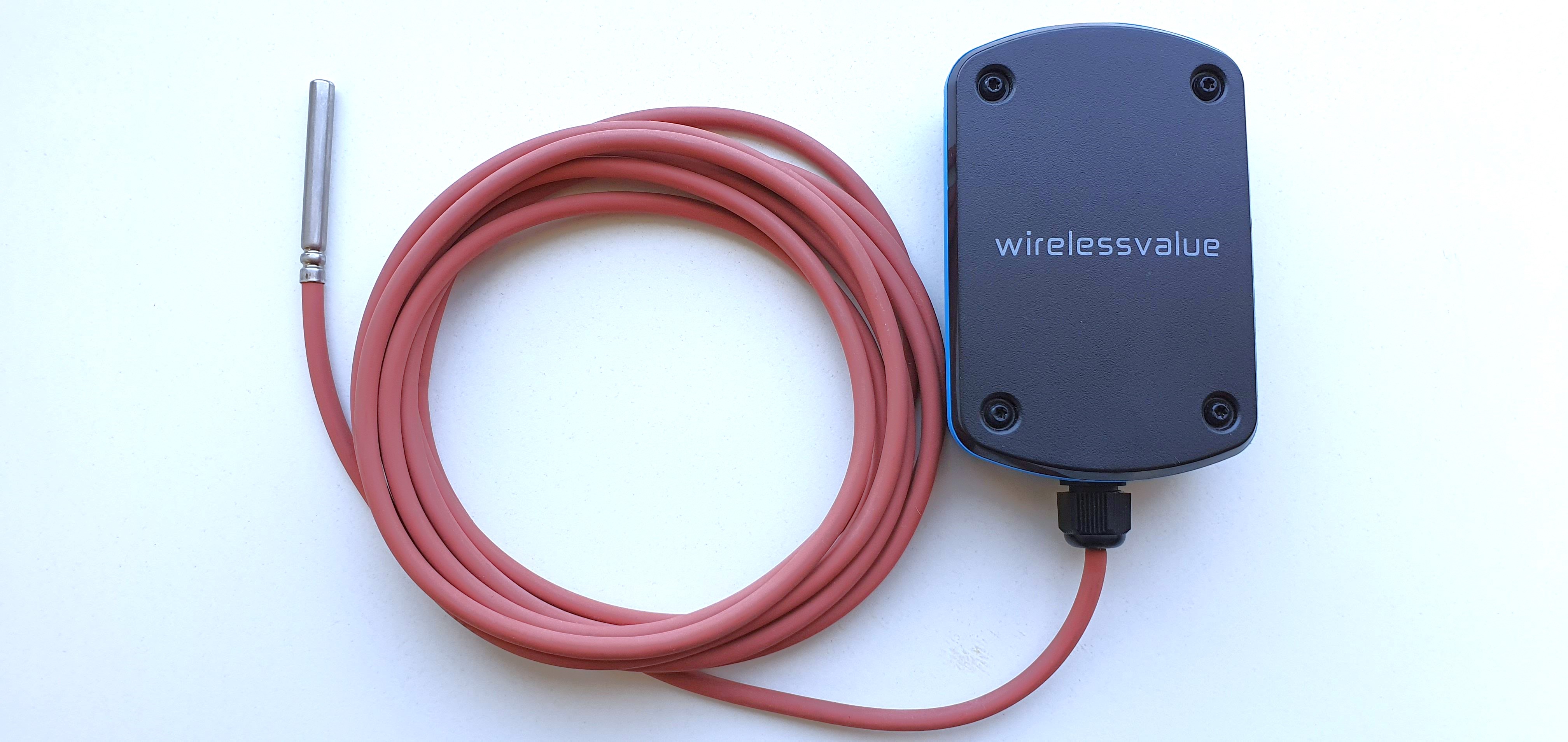 Draadloze sensor voor PT100 met display (DLTa-P100) - Temperatuursensor met pt1000 5 - DLTa-p100-d
