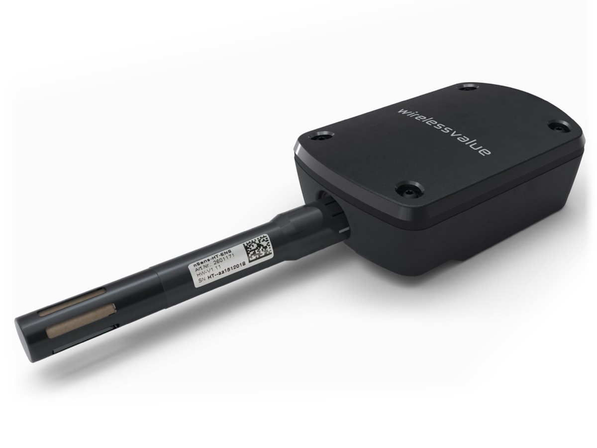 Draadloze klimaatsensor met Novasina nSens precisie sensor en display (DLT-d-nSens) - Wireless sensor nsens 1 - DLT-d-nSens
