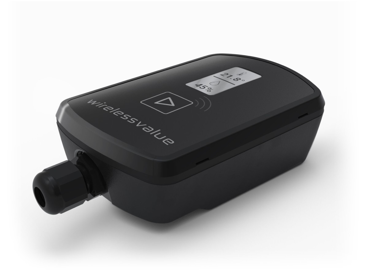Draadloze transportmodule voor PT100 temperatuur sensor (DLTa-tr-P100) - Wireless sensor tr pg7 - DLTa-tr-P100